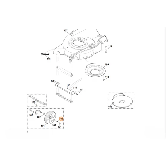 Stihl   Pierścień zaciskowy 0000 708 7000